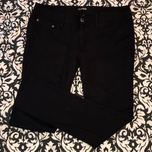 Black express jeans size medium